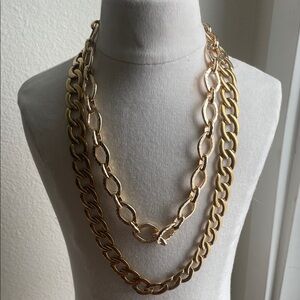 Elegant Costume Gold Chain Necklaces